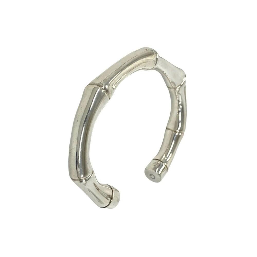 GUCCI Silver Bamboo Bracelet
